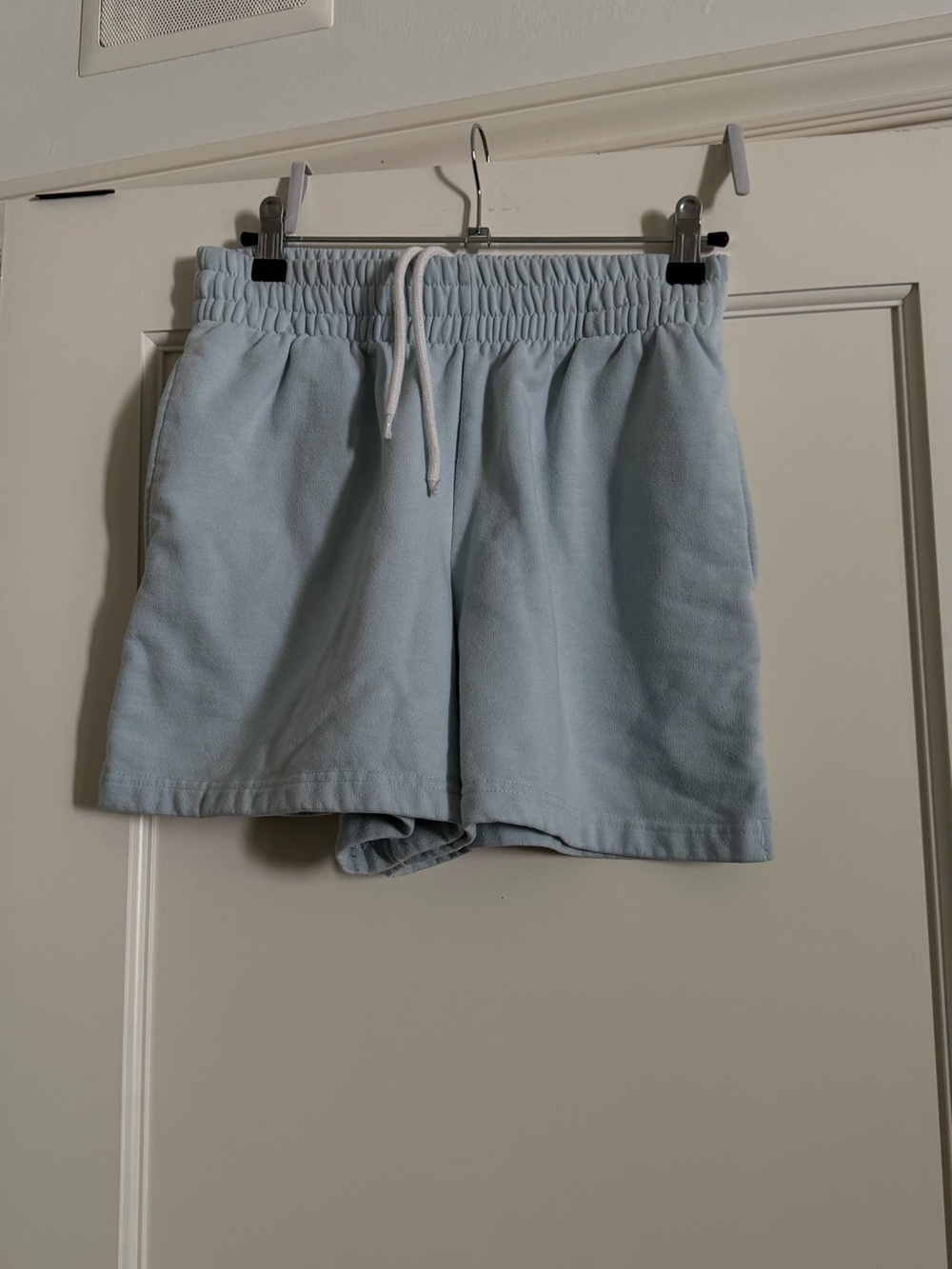 Glassons Light Blue Elastic Waist Athletic Shorts